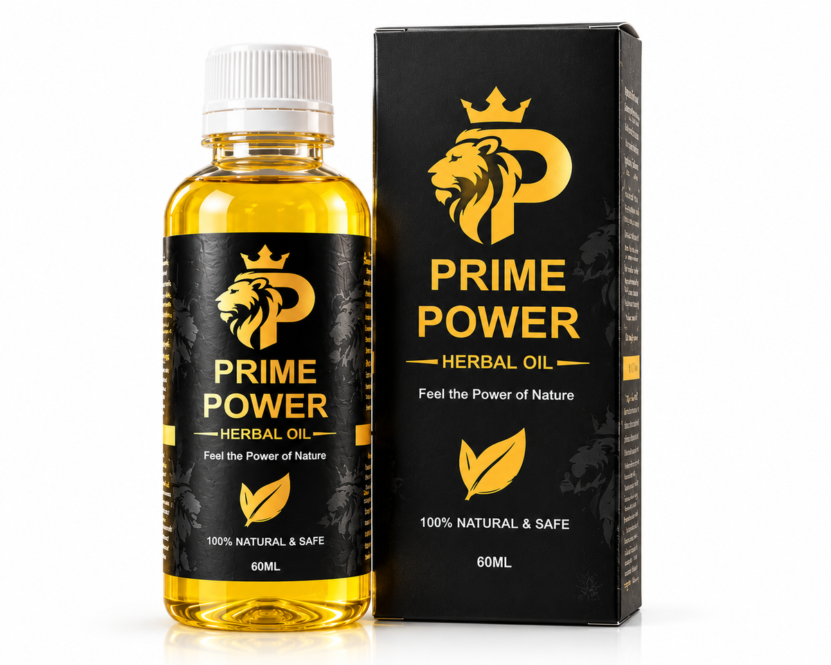 Prime Power 100% Natural Herbal Oil – 60ML