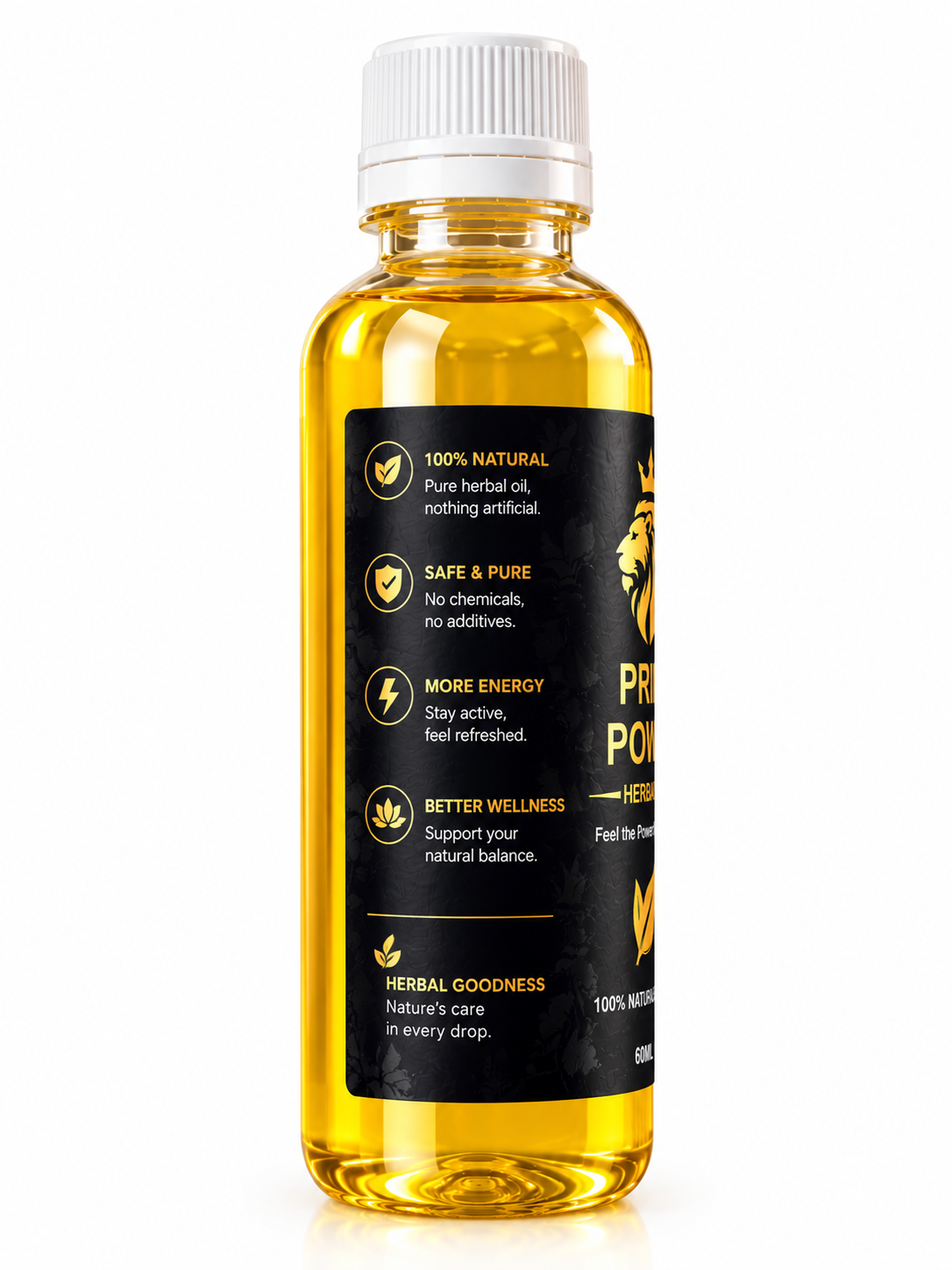 Prime Power 100% Natural Herbal Oil – 60ML